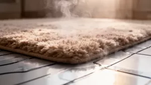 Dywan na ogrzewanie podłogowe komfort