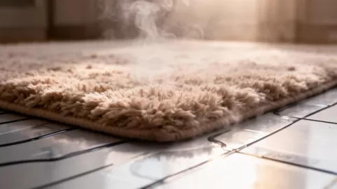 Dywan na ogrzewanie podłogowe komfort
