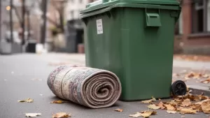 Gdzie wyrzucić mały dywan