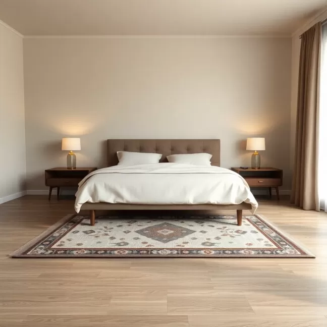 Jak położyć dywan w sypialni